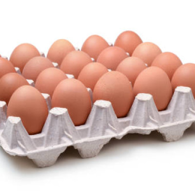 Eggs per tray